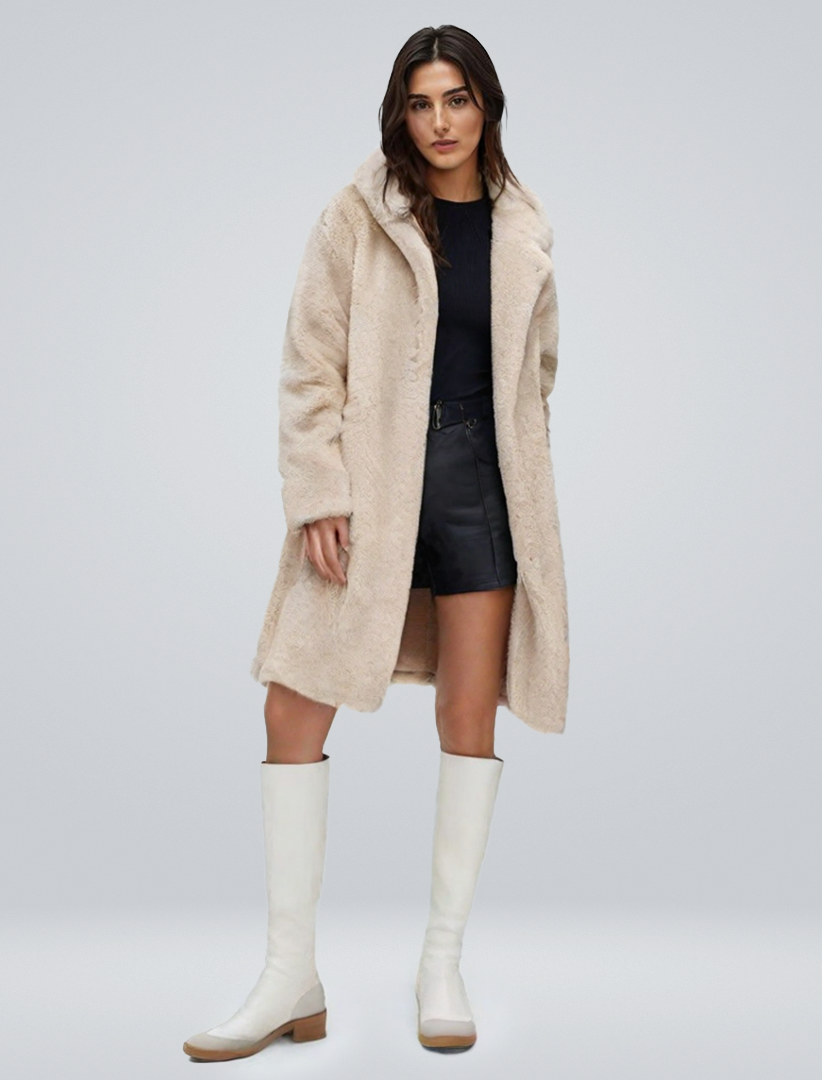 Olivia | Warm and Stylish Teddy Coat