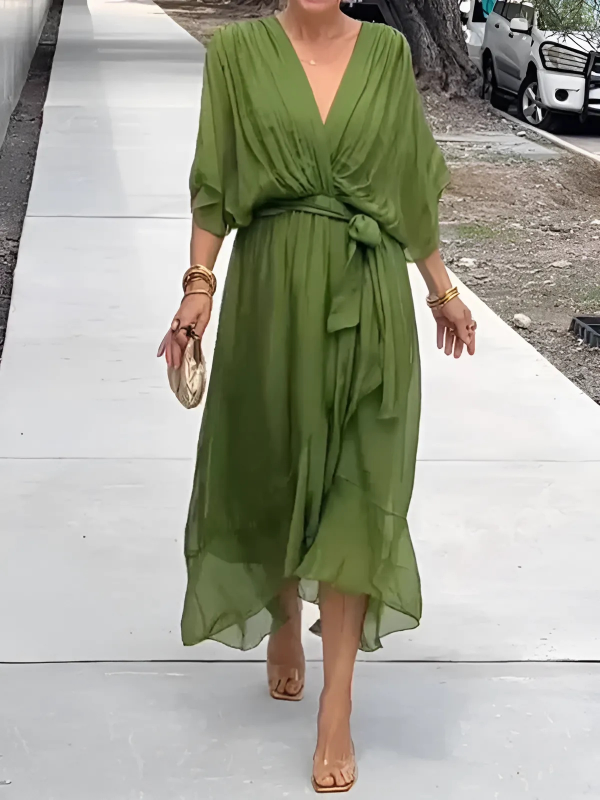 Mia | Flowing Wrap Dress