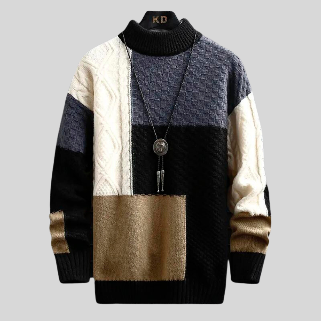 Eli | Grayson Patchwork Sweater