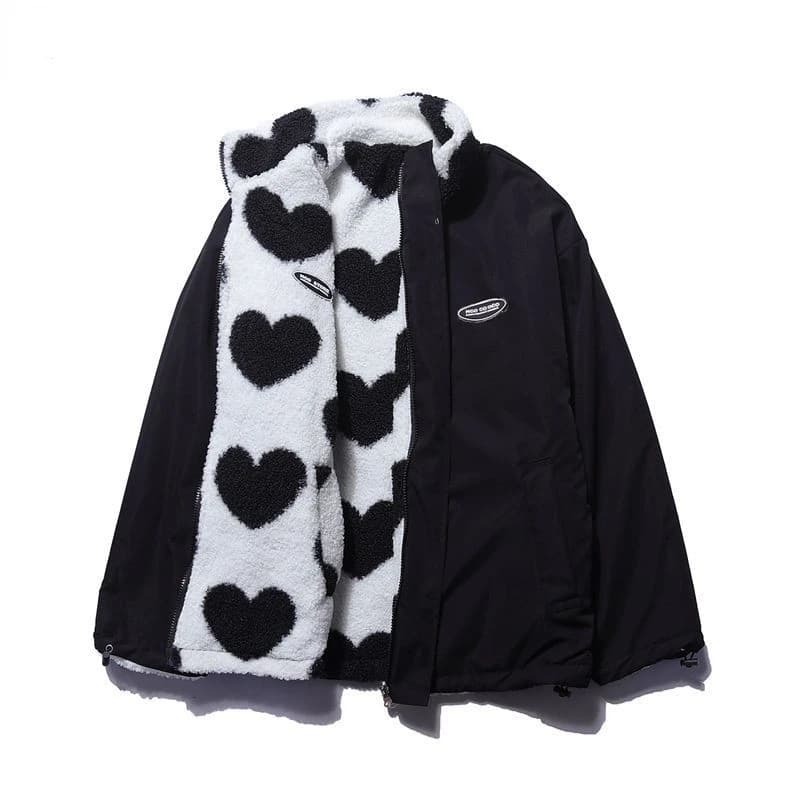 Grace | Reversible Heart Jacket - Unique Collection