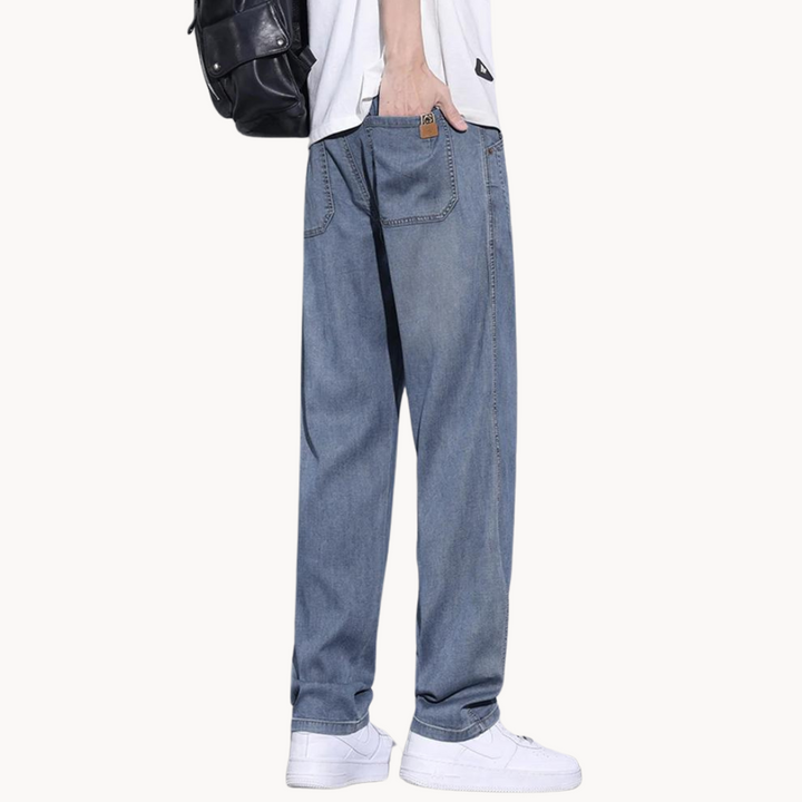 Bailey | Straight-Leg Denim Grey