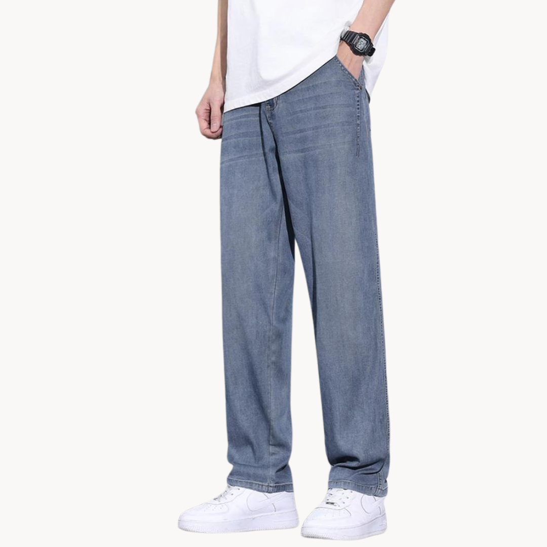 Bailey | Straight-Leg Denim Grey