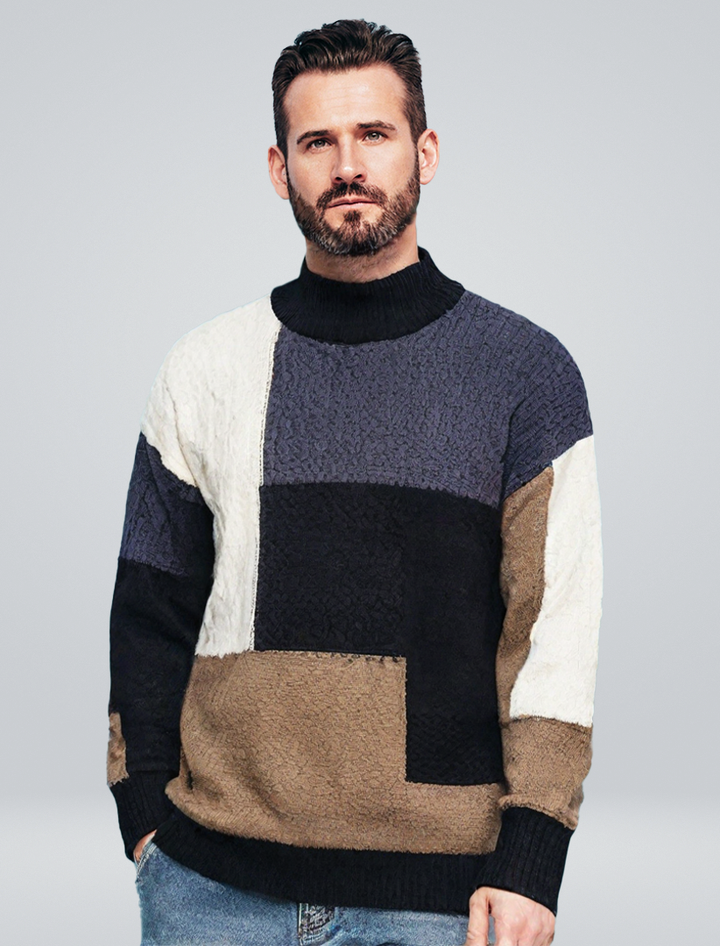 Eli | Grayson Patchwork Sweater