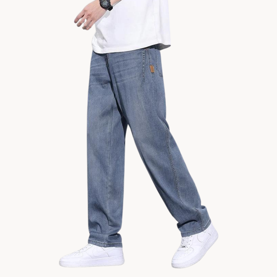 Bailey | Straight-Leg Denim Grey