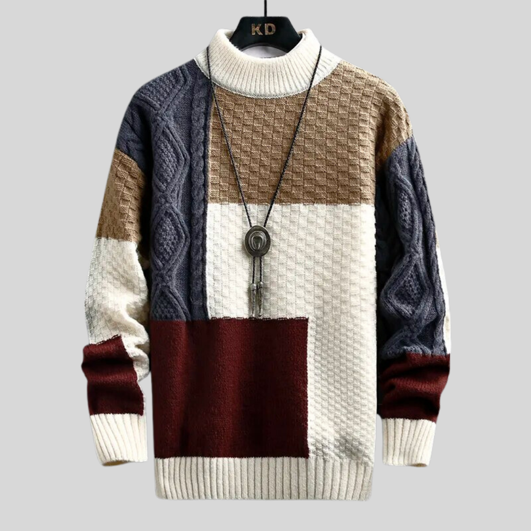 Eli | Grayson Patchwork Sweater