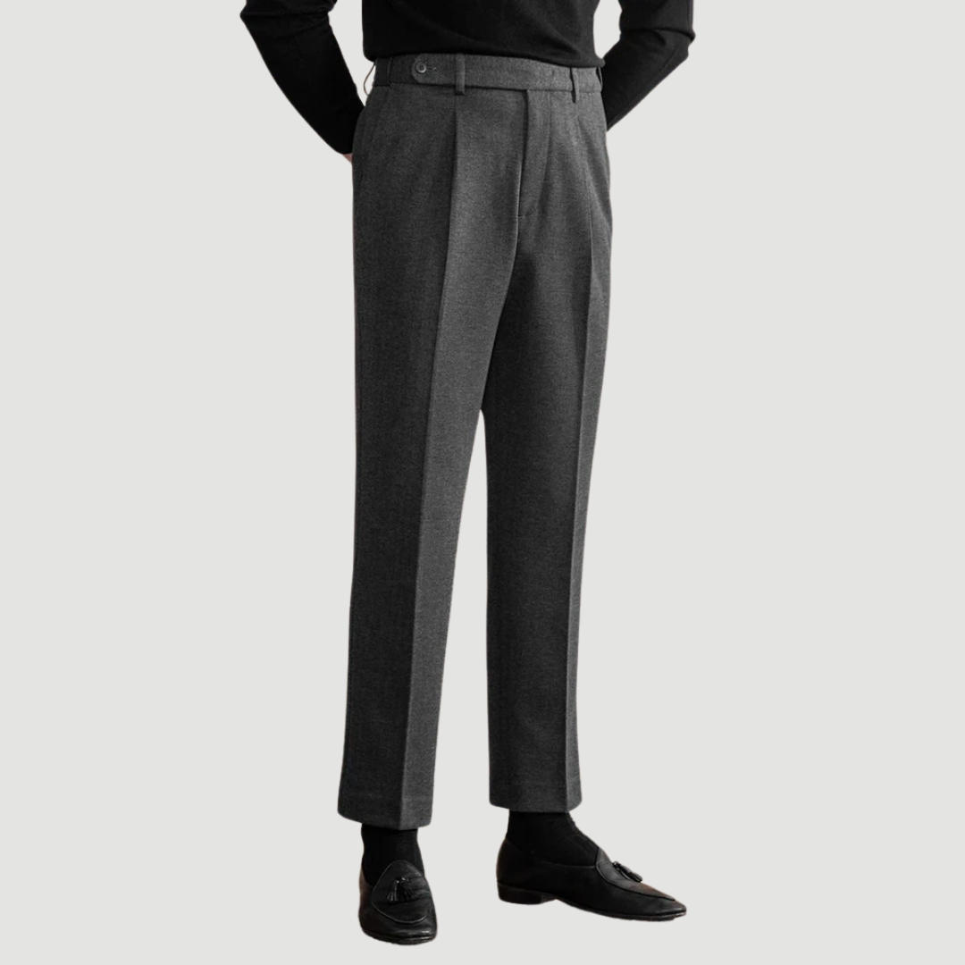 Jonathan | Tailored Trousers Black