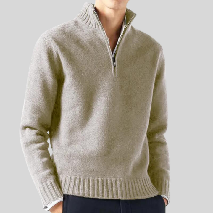 Jamie | Luxurious Half-Zip Sweater