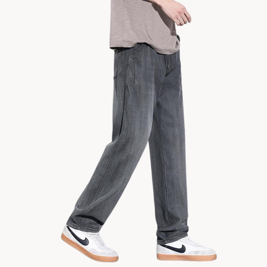 Bailey | Straight-Leg Denim Grey