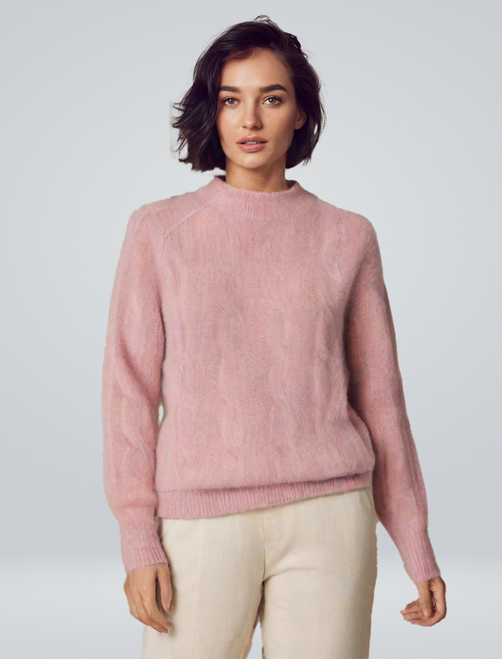 Eliza | Elegant Mélange Wool Sweater