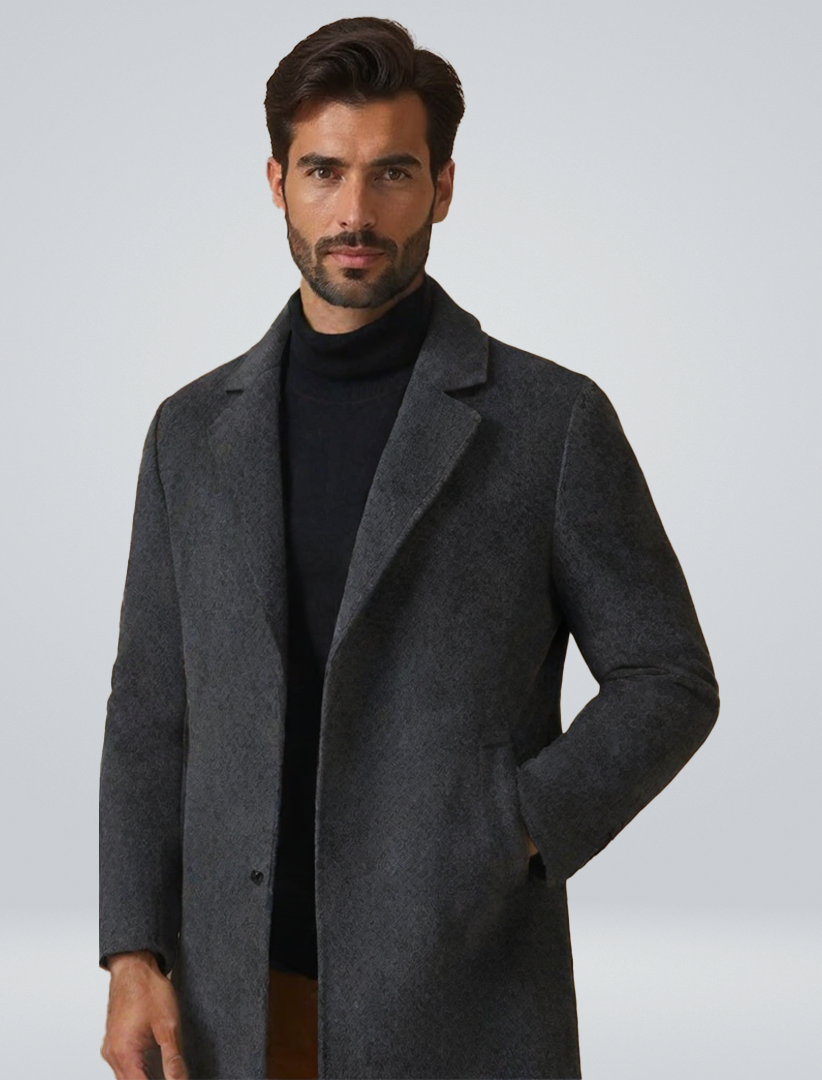 Lucas | Warm wool coat