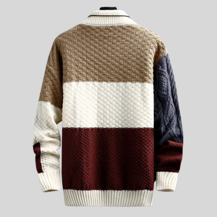 Eli | Grayson Patchwork Sweater