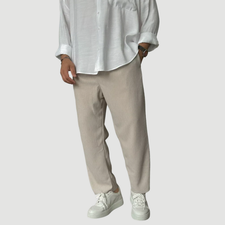 Joel | Precision Tailored Trousers Khaki