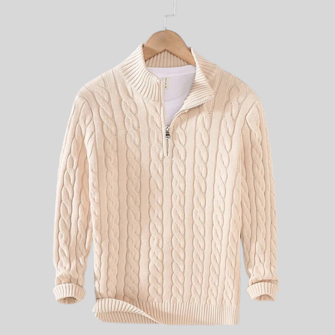 Zachary | Cotton Sweater