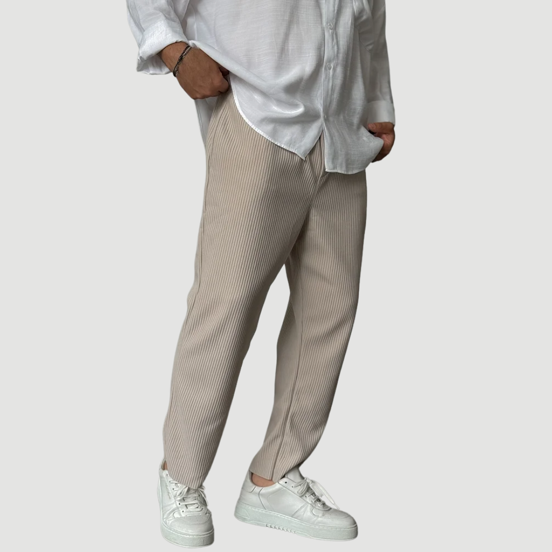 Joel | Precision Tailored Trousers Khaki