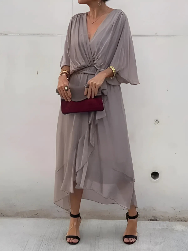 Mia | Flowing Wrap Dress