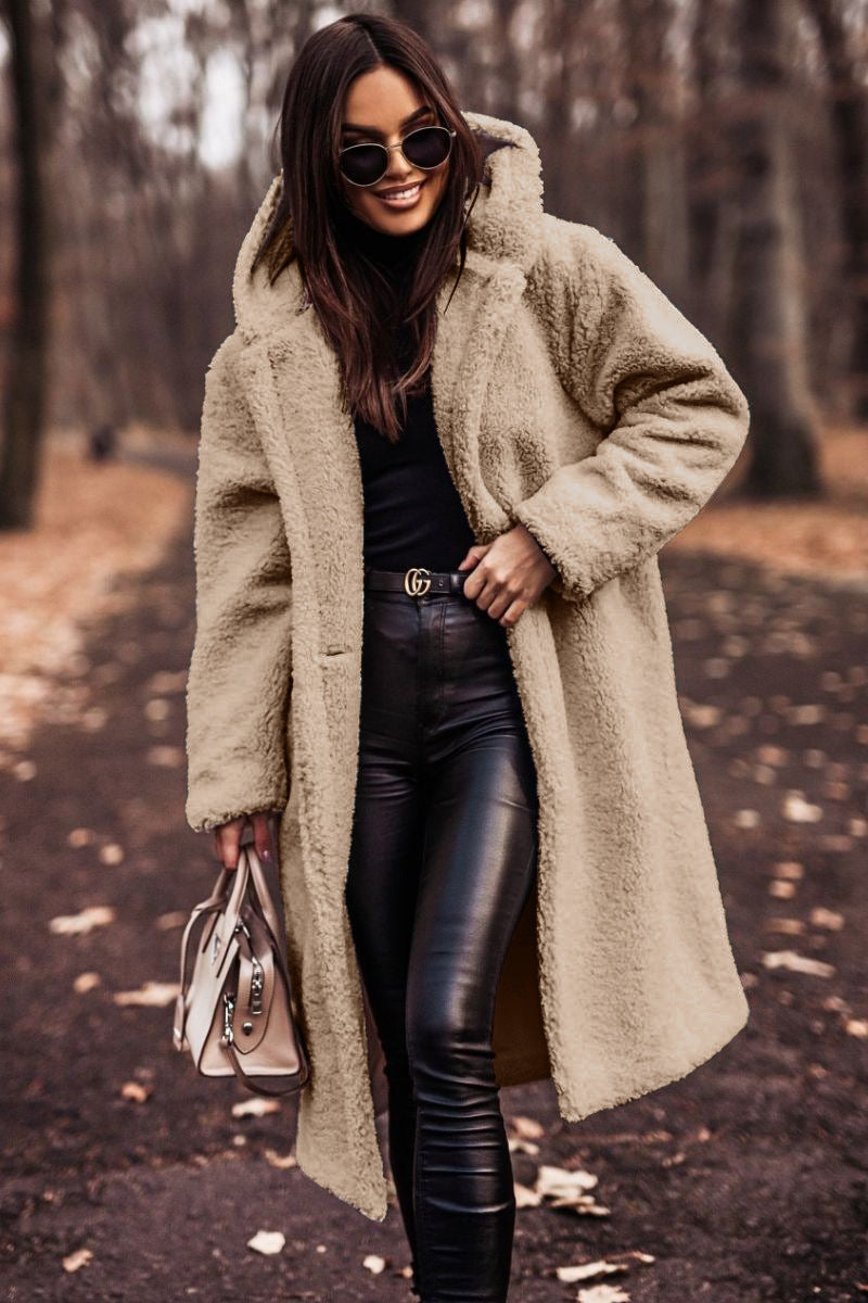 Olivia | Warm and Stylish Teddy Coat