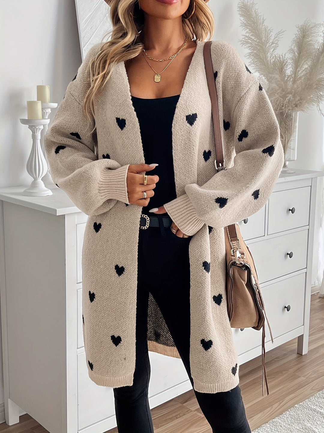 Bella | Heart Cardigan