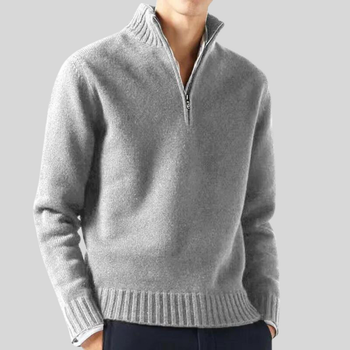 Jamie | Luxurious Half-Zip Sweater