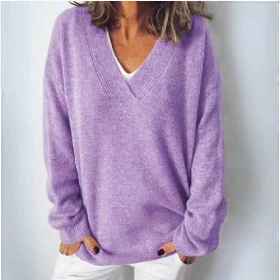 Violet | Casual Warm Sweater