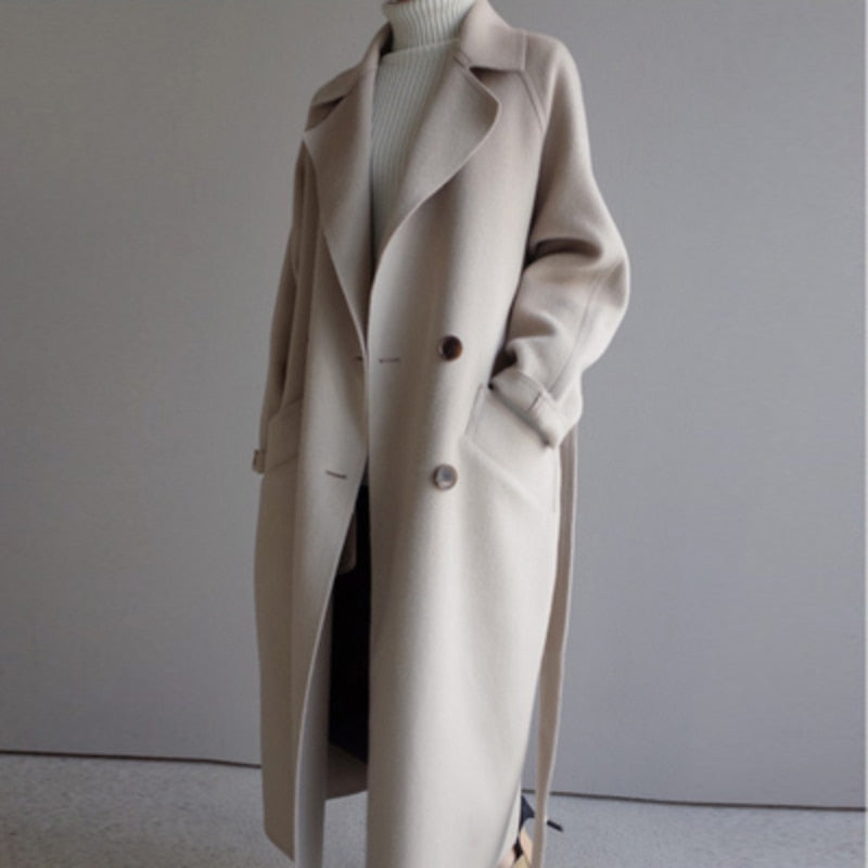 Lily | Elegant Long Coat for Women