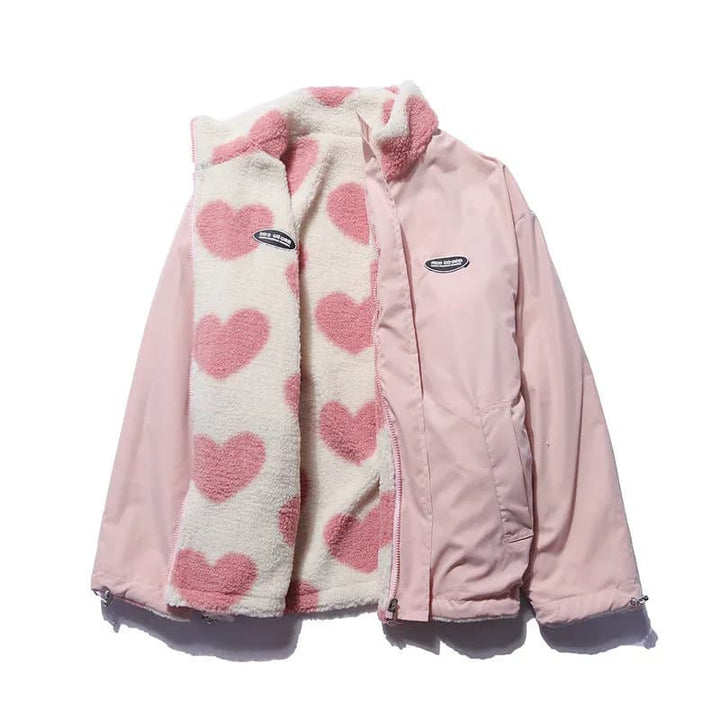 Grace | Reversible Heart Jacket - Unique Collection