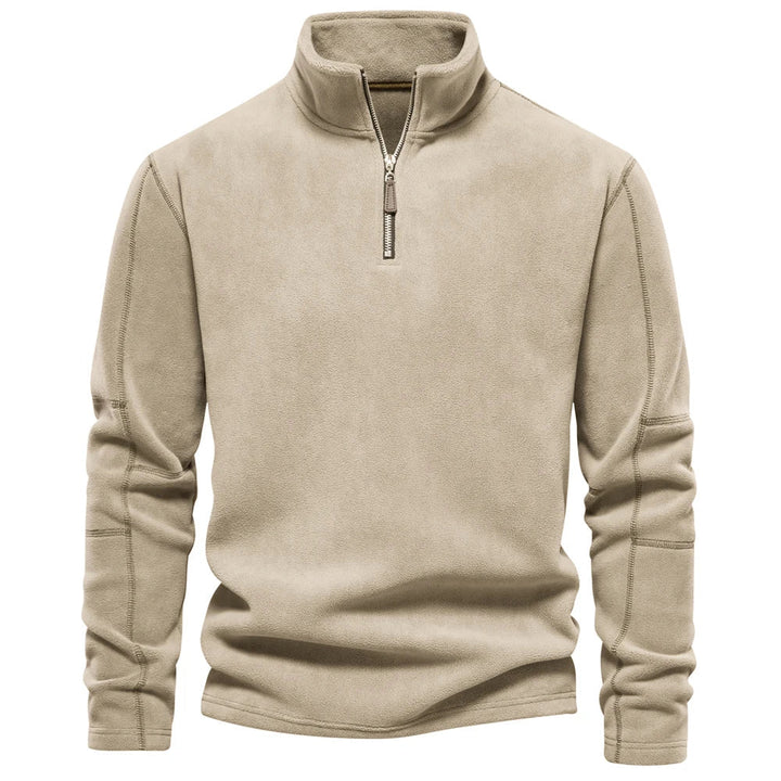 Archie | Warm fleece collar sweatshirt