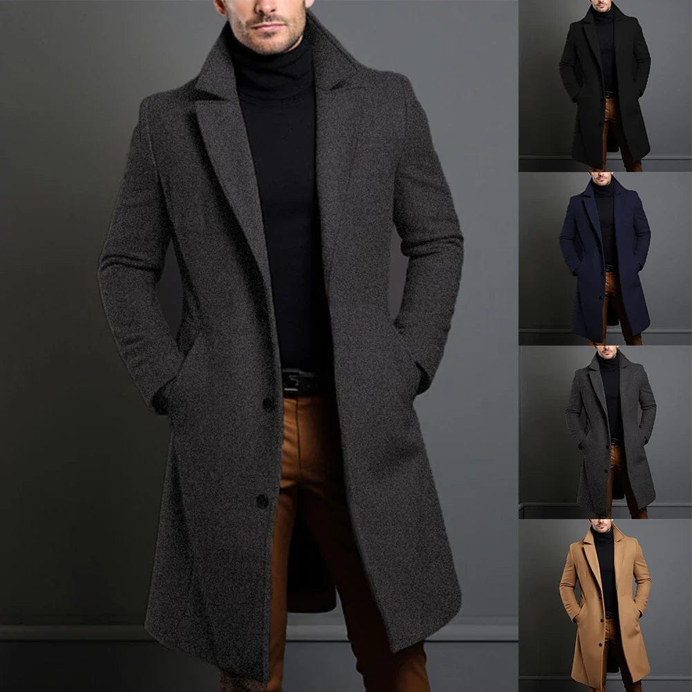 Lucas | Warm wool coat