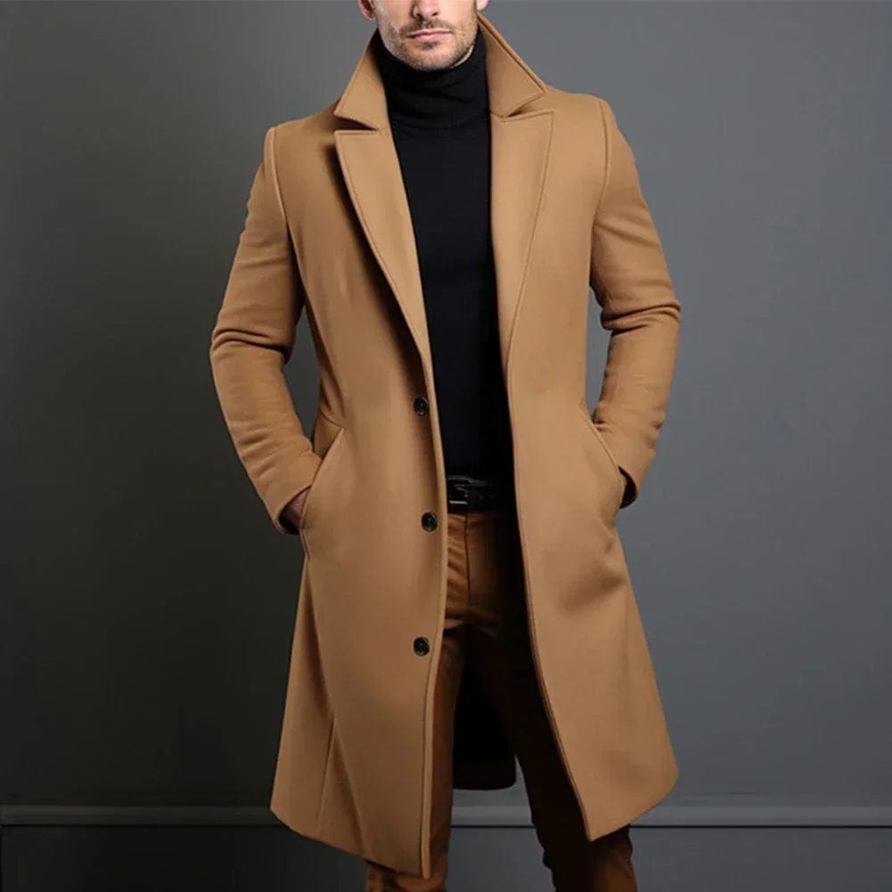 Lucas | Warm wool coat