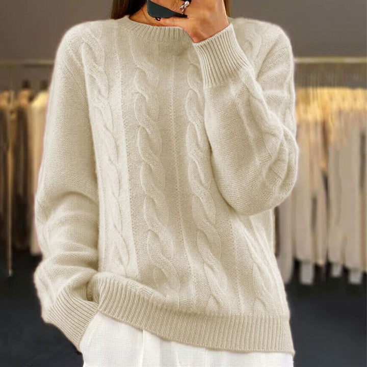 Eliza | Elegant Mélange Wool Sweater