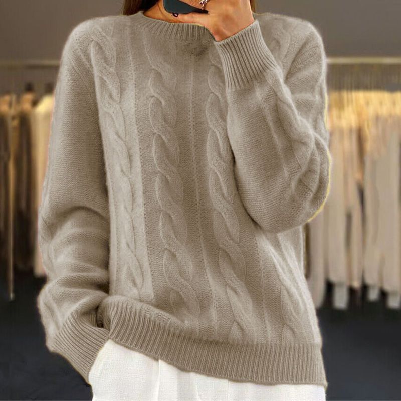 Eliza | Elegant Mélange Wool Sweater